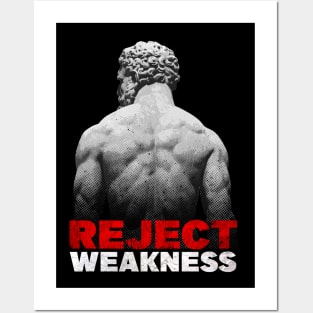 Back of Hercules - Reject Weakness Posters and Art